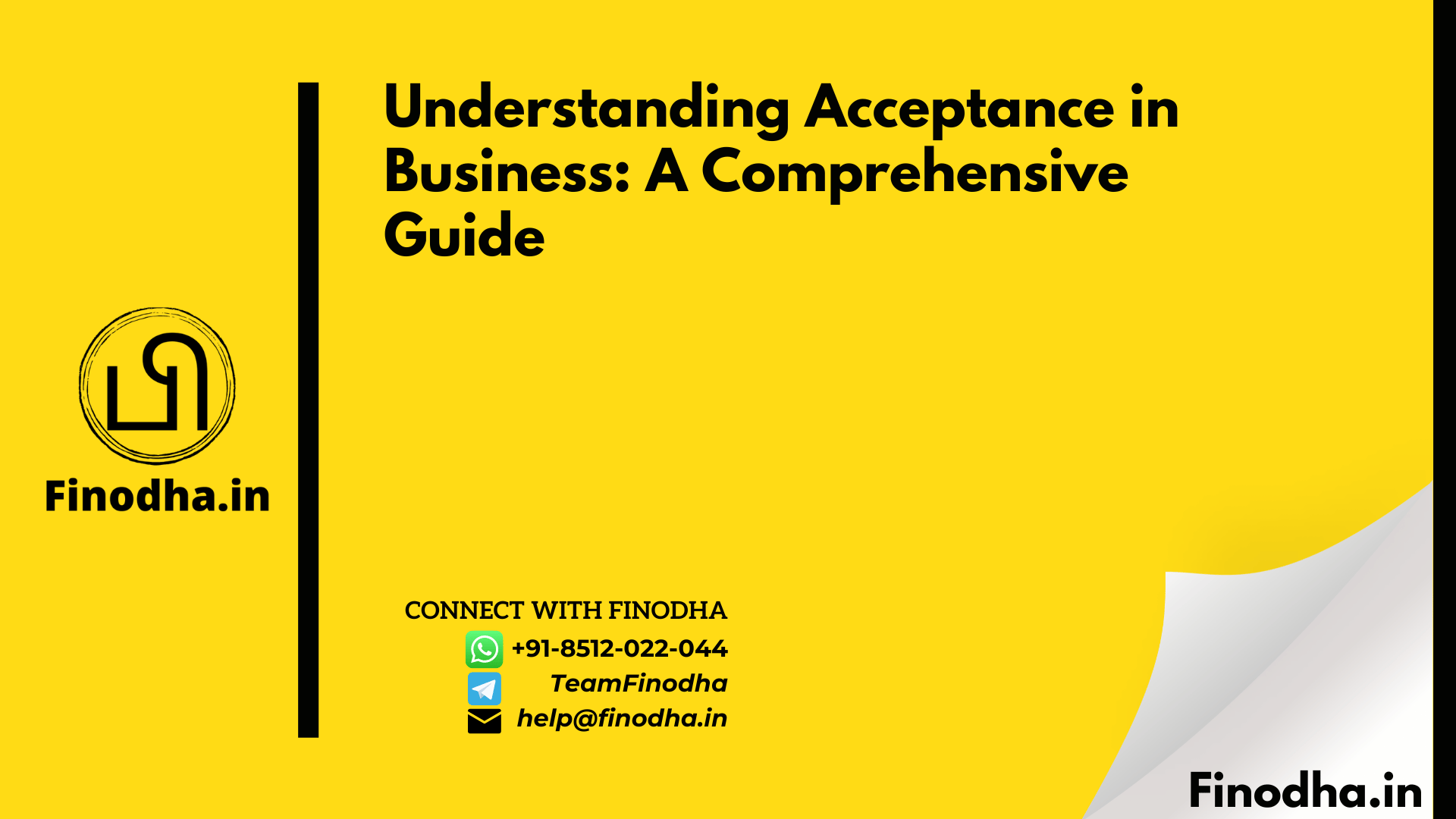 Understanding Acceptance in Business: A Comprehensive Guide