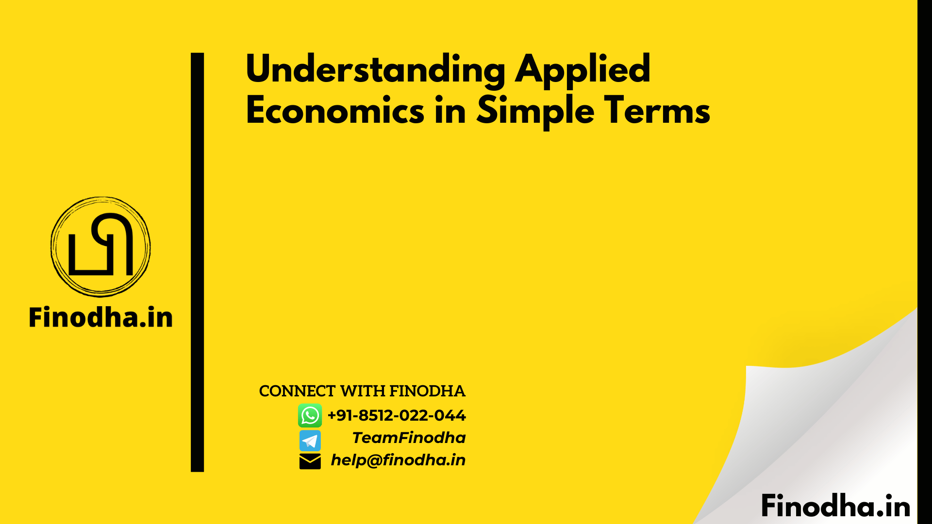 Understanding Applied Economics in Simple Terms