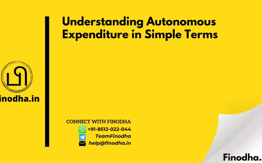 Understanding Autonomous Expenditure in Simple Terms