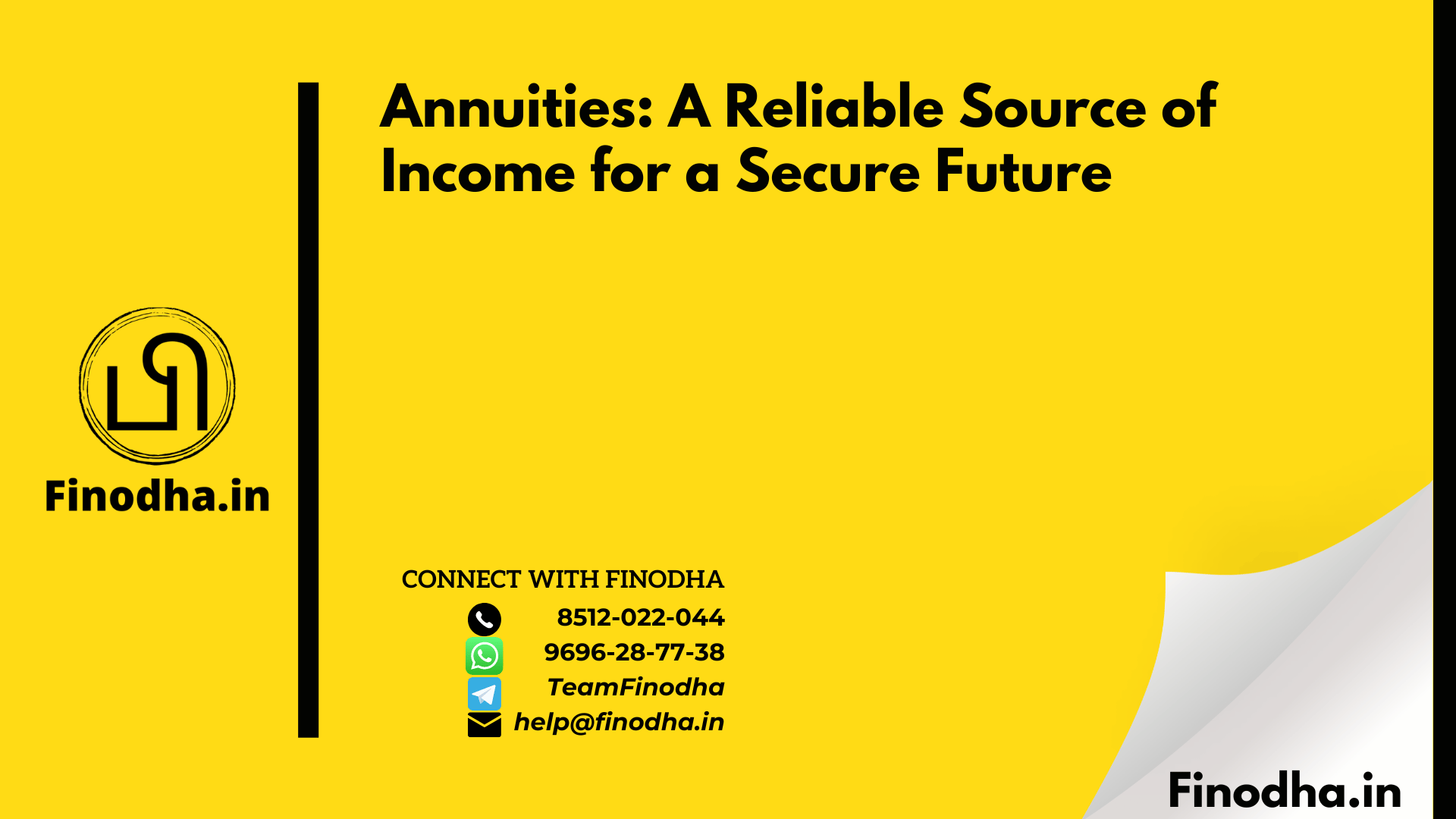 Annuity: A Reliable Source of Income for a Secure Future