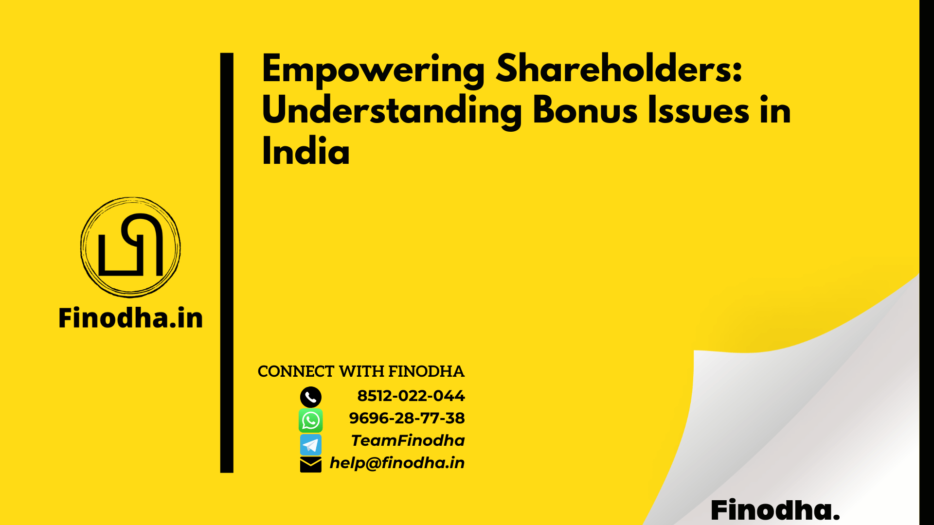 Empowering Shareholders: Understanding Bonus Issues in India