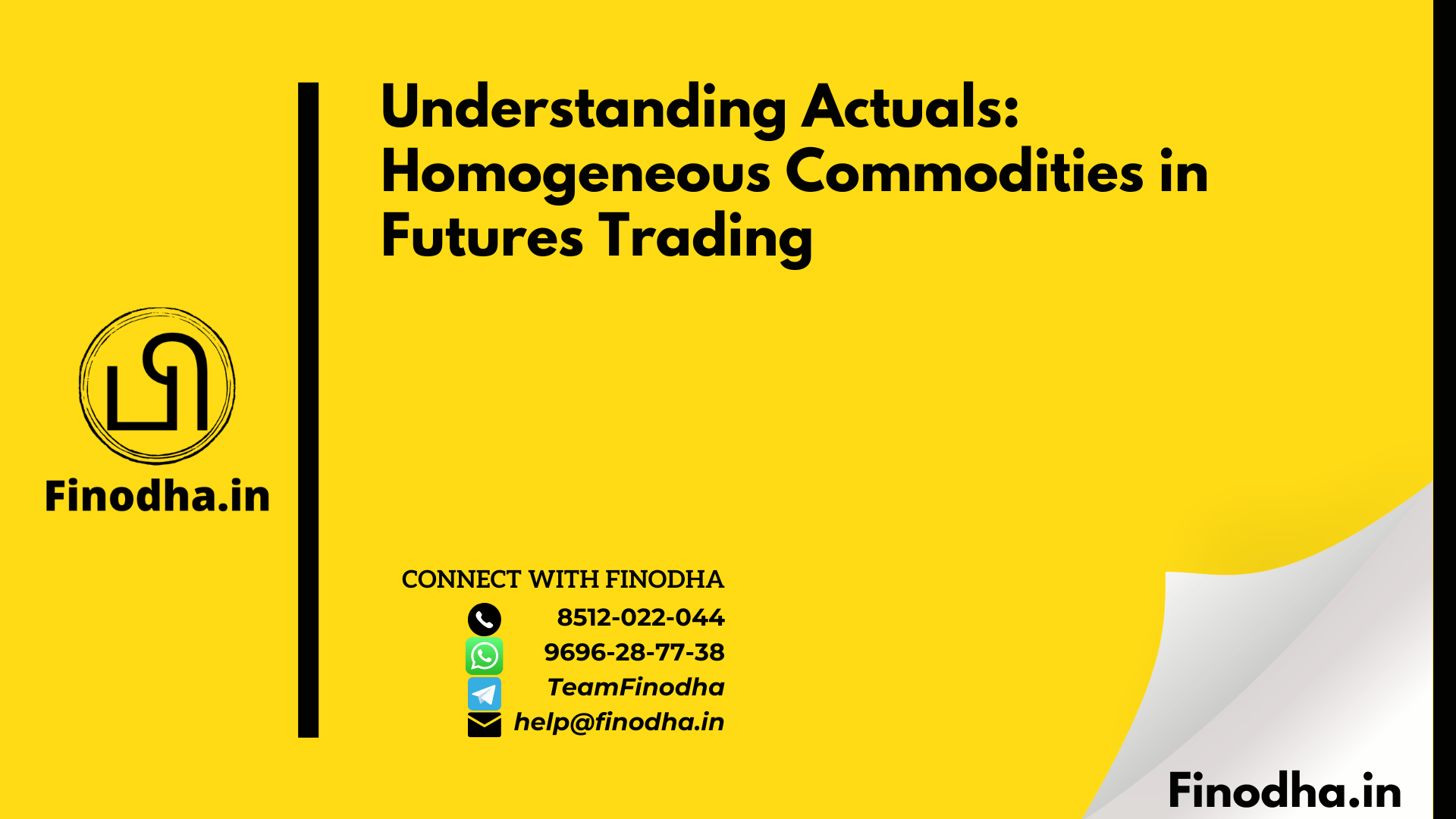 Understanding Actuals Homogeneous Commodities in Futures Trading