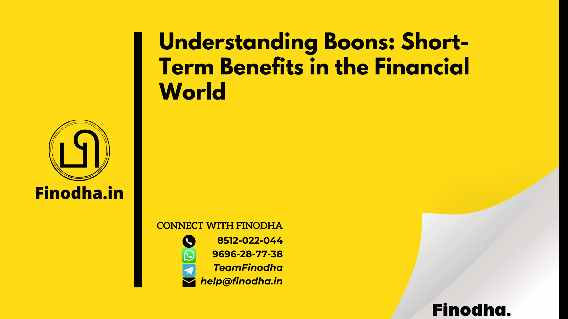 Understanding Boons: Short-Term Benefits in the Financial World