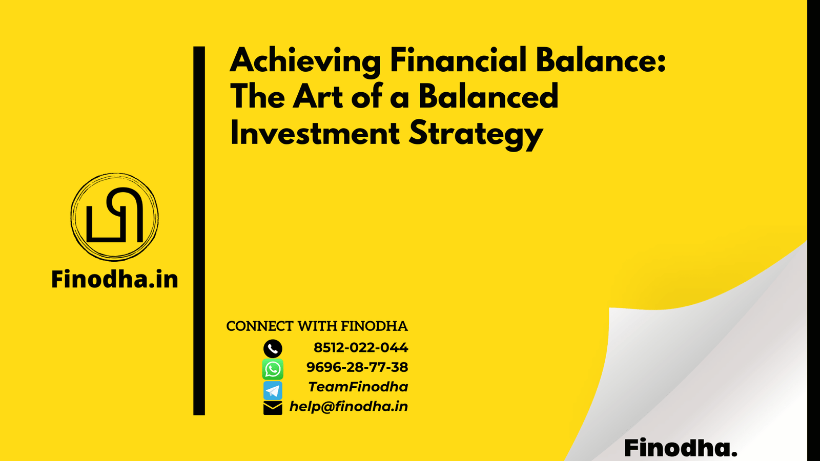 Achieving Financial Balance The Art of a Balanced Investment Strategy