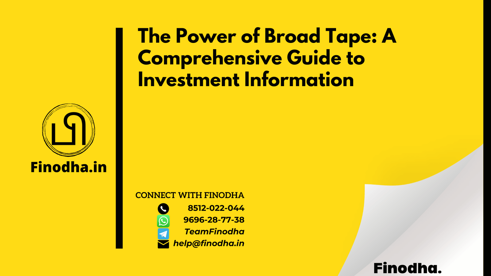 The Power of Broad Tape A Comprehensive Guide to Investment Information