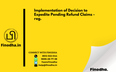 Instruction No. 2/1/2020 – GST: Implementation of Decision to Expedite Pending Refund Claims – reg.