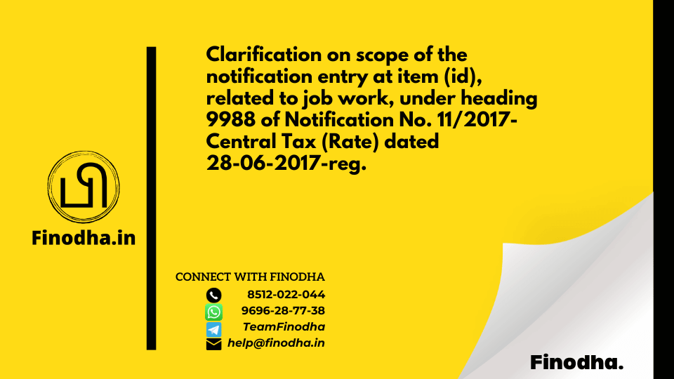 Notification No. 11/2017-Central Tax