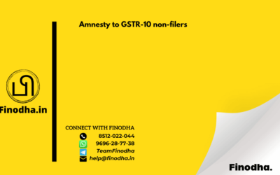 Notification No. 08/2023 – Central Tax: Amnesty to GSTR-10 non-filers