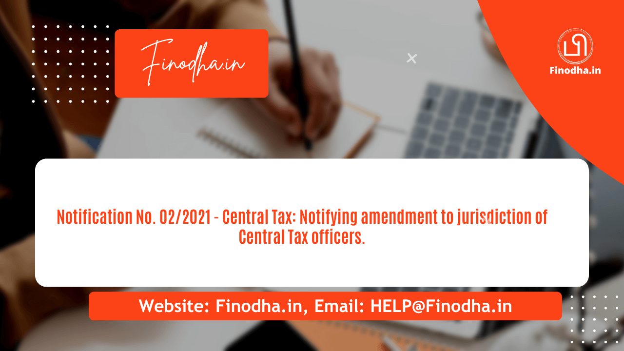 Notification No. 02/2021