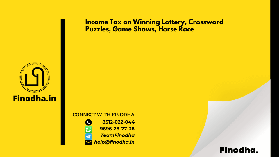 Winning Lottery Crossword Puzzles Game Shows Horse Race