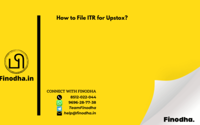 How to File ITR for Upstox?