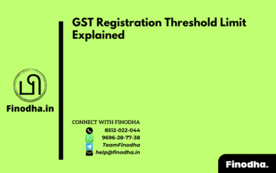 GST Registration Threshold Limit Explained