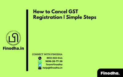 How to Cancel GST Registration | Simple Steps