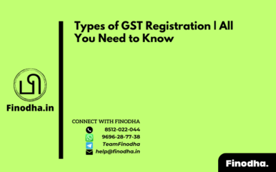 Types of GST Registration | All You Need to Know